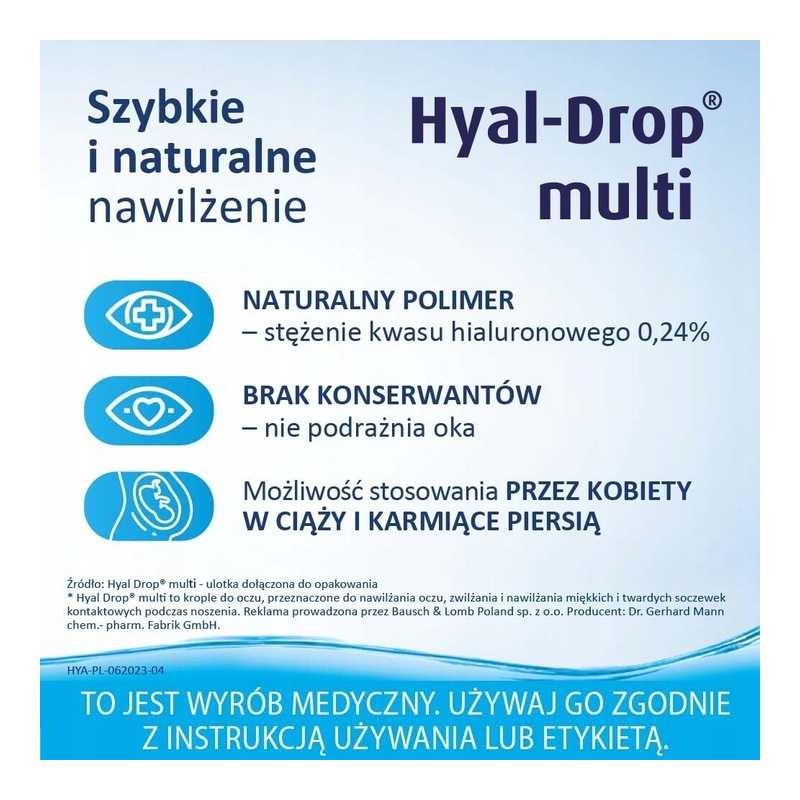 Hyal-Drop Multi 10ml
