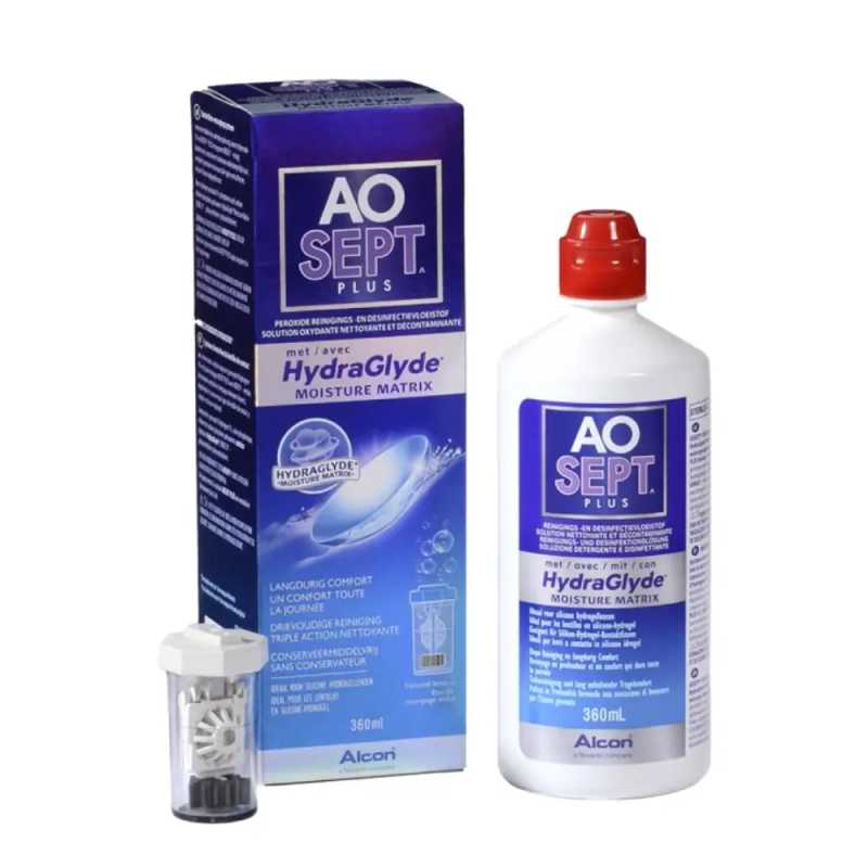 AOSEPT PLUS HYDRAGLYDE 360ml POJ: 360