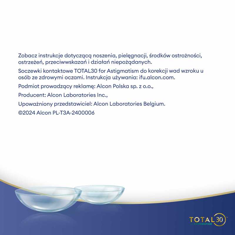 Total30 for Astigmatism 3szt