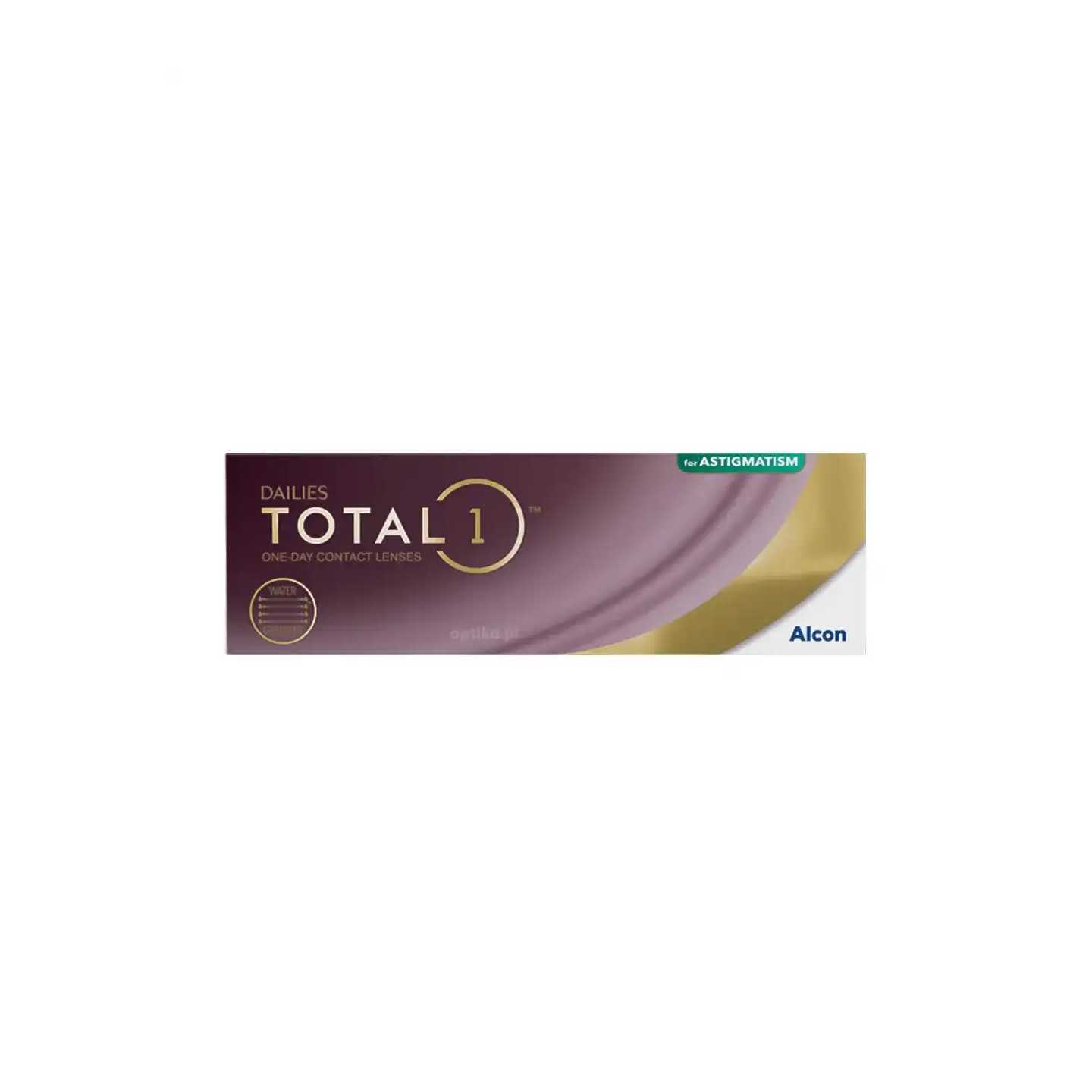 Dailies Total 1 for Astigmatism 90szt